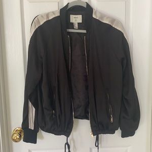 Forever 21 Black and white track jacket